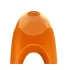 Satisfyer Candy Cane - uppladdningsbar vattentät dubbel vibrator - orange