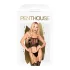 Penthouse - babydoll nattlinne - spets - svart