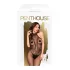 Penthouse First Lady - öppen spetsbody - svart - XL
