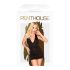 Penthouse Earth-shaker - halterneck klänning och stringtrosa (svart) - M/L