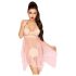 Penthouse Naughty Doll - Spetsklänning och stringtrosa (rosa) - L/XL