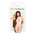 Penthouse Toxic Powder - body med halterneck - vit - M/L