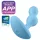Satisfyer Deep Diver - App-styrd analvibrator (blå)