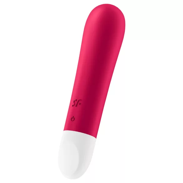 Satisfyer - vibrator kulformad - uppladdningsbar, vattentät - röd