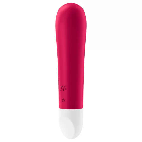 Satisfyer - vibrator kulformad - uppladdningsbar, vattentät - röd