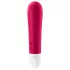 Satisfyer - vibrator kulformad - uppladdningsbar, vattentät - röd