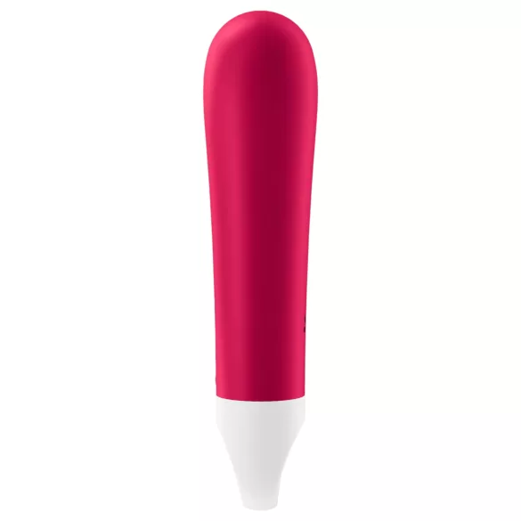 Satisfyer - vibrator kulformad - uppladdningsbar, vattentät - röd