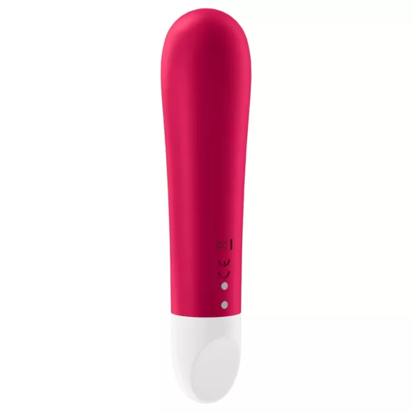 Satisfyer - vibrator kulformad - uppladdningsbar, vattentät - röd