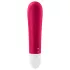 Satisfyer - vibrator kulformad - uppladdningsbar, vattentät - röd