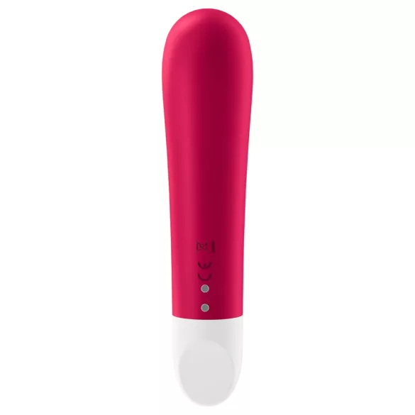 Satisfyer - vibrator kulformad - uppladdningsbar, vattentät - röd