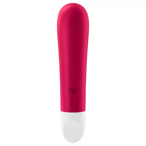 Satisfyer - vibrator kulformad - uppladdningsbar, vattentät - röd