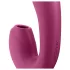 Satisfyer Sunray - uppladdningsbar 2‑i‑1 lufttrycksvibrator (röd)