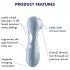 Satisfyer Pro 2 Gen2 - uppladdningsbar luftvibrerande klitorisstimulator (Blå)