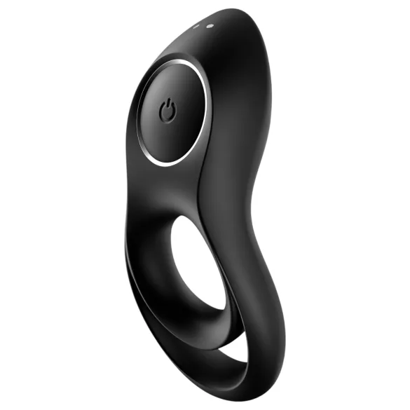Satisfyer Legendary Duo - penisring med vibration - uppladdningsbar - svart