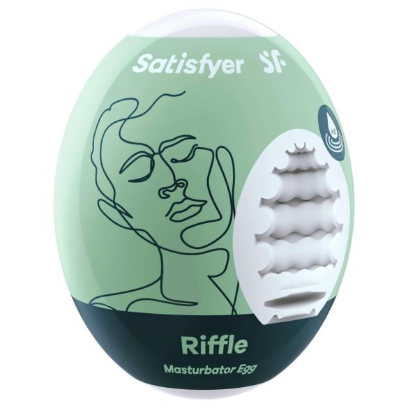 Satisfyer Egg Riffle - äggmasturbator (1 st)