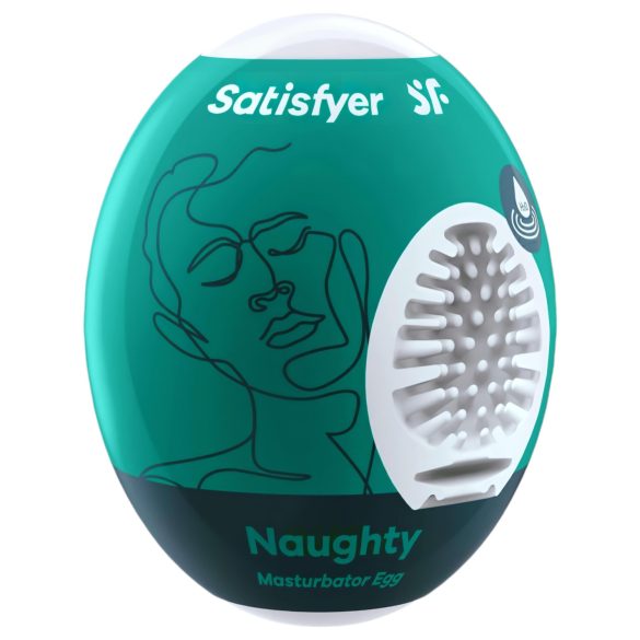 Satisfyer - äggmasturbator - Naughty - onanileksak för män - 1 st
