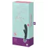 Satisfyer Triple Lover - G-punkt och vibrator för par - silver