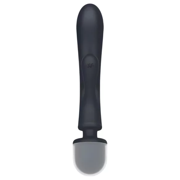 Satisfyer Triple Lover - G-punkt och vibrator för par - silver