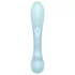 Satisfyer Triple Oh - rabbitvibrator med klitorisstimulans - uppladdningsbar blå