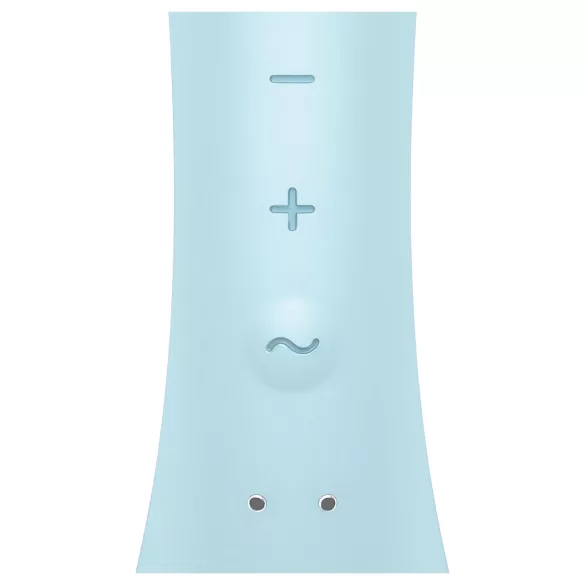 Satisfyer Triple Oh - laddningsbar vibrator med klitorisstimulerande arm (blå)