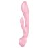 Satisfyer Triple Oh - uppladdningsbar, klitorisstimulator (rosa)