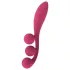 Satisfyer Tri Ball 1 - uppladdningsbar, multifunktionell vibrator (röd)