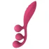 Satisfyer Tri Ball 1 - uppladdningsbar, multifunktionell vibrator (röd)