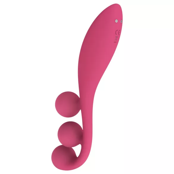 Satisfyer Tri Ball 1 - uppladdningsbar, multifunktionell vibrator (röd)