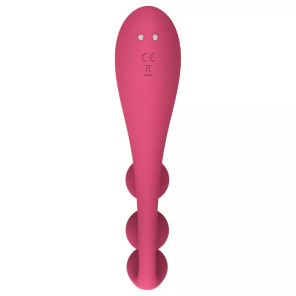 Satisfyer Tri Ball 1 - uppladdningsbar, multifunktionell vibrator (röd)