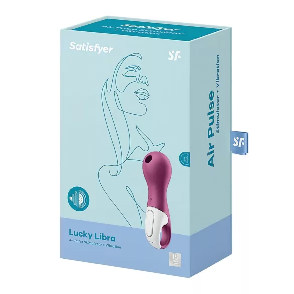 Satisfyer Lucky Libra - klitorisstimulator med lufttrycksvågor (lila)