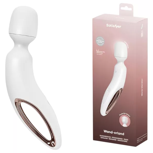 Satisfyer Wand-erland - massagevibrator - vit