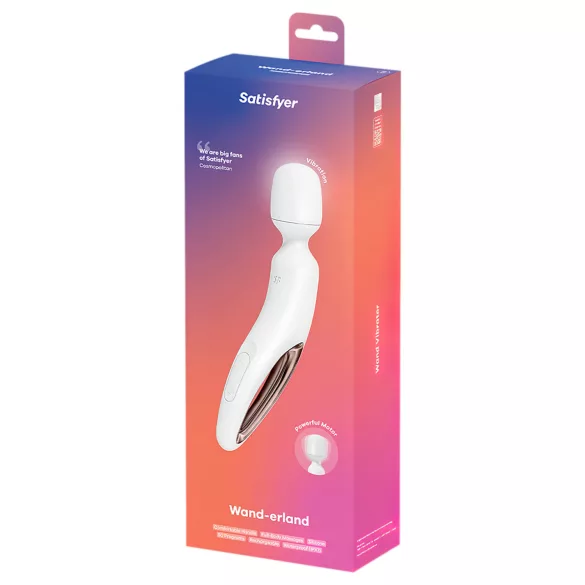 Satisfyer Wand-erland - massagevibrator (vit)