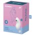 Satisfyer Vulva Lover 2 - luftvågklitorisstimulator (vit)
