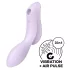 Satisfyer Curvy Trinity 2 - lufttrycksvibrator och vibrator - lila