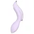 Satisfyer Curvy Trinity 2 - lufttrycksvibrator och vibrator - lila