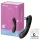 Satisfyer Curvy Trinity 4 - luftvågsbaserad 2-i-1 vibrator (svart)