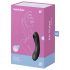 Satisfyer Curvy Trinity 4 - luftvågs 2-i-1 vibrator (svart)