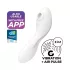 Satisfyer Curvy Trinity 5+ - App‑styrd 2‑i‑1 vibrator (vit)