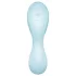 Satisfyer Curvy Trinity 5+ - App-styrd 2-i-1 vibrator (blå)