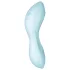 Satisfyer Curvy Trinity 5+ - App-styrd 2-i-1 vibrator (blå)
