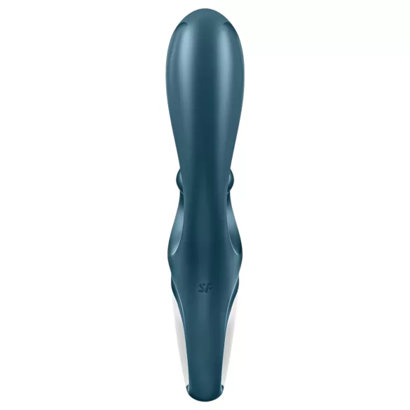 Satisfyer Hug Me - App-styrd vibrator med klitorisklämmor (blå)