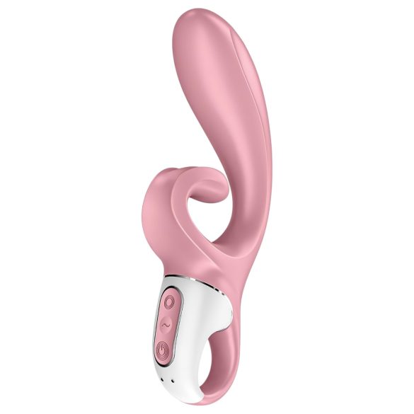 Satisfyer Hug Me - klitorisstimulator med arm - vibrator - rosa