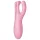 Satisfyer Threesome 4 - appstyrd klitorisstimulator (rosa)