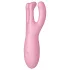 Satisfyer Threesome 4 - appstyrd klitorisstimulator (rosa)