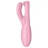 Satisfyer Threesome 4 - appstyrd klitorisstimulator (rosa)