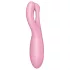Satisfyer Threesome 4 - appstyrd klitorisstimulator (rosa)