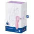 Satisfyer Threesome 4 - appstyrd klitorisstimulator (rosa)
