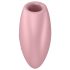 Satisfyer Cutie Heart - lufttryck klitorisstimulator uppladdningsbar rosa
