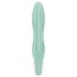 Satisfyer Air Pump Bunny 5 - Appstyrd uppblåsbar vibrator (mint)