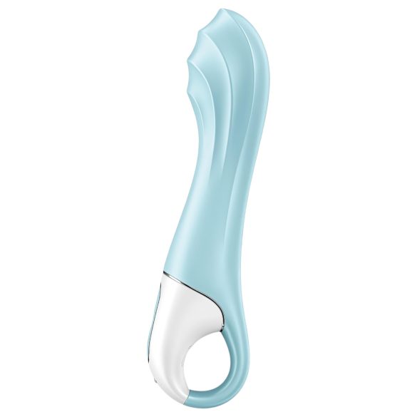 Satisfyer - lufttrycksvibrator - pumpbar smart vibrator - blå